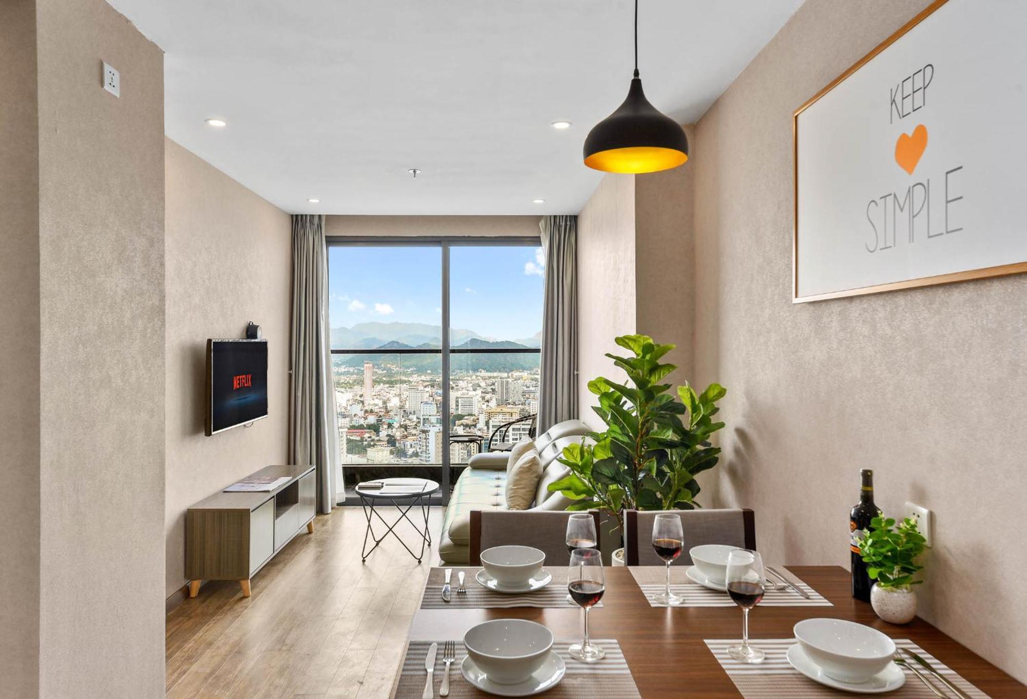 S Lux Apartment Virgo Να Τρανγκ Εξωτερικό φωτογραφία