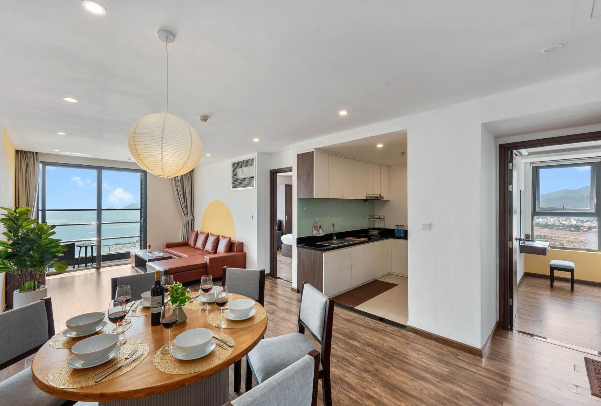 S Lux Apartment Virgo Να Τρανγκ Εξωτερικό φωτογραφία